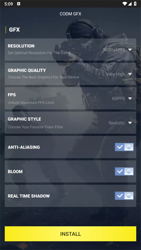 CODM GFXʹappٷİv1.0.0 ׿ͼ1