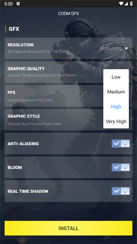CODM GFXʹappٷİv1.0.0 ׿ͼ4