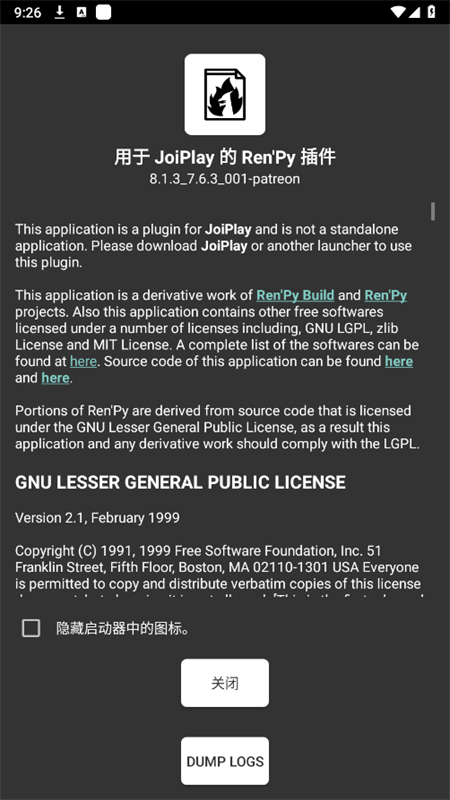 JoiPlay RenPy׿ٷ