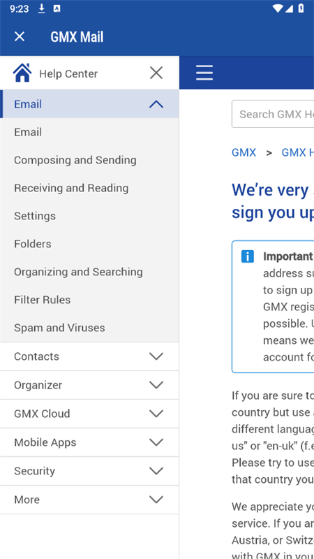 GMX Mailapp׿ֻv7.62.2 ׿ͼ2