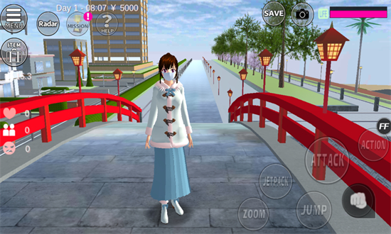 ӣУ԰ģӢİ(SAKURA School Simulator)°汾ͼ4