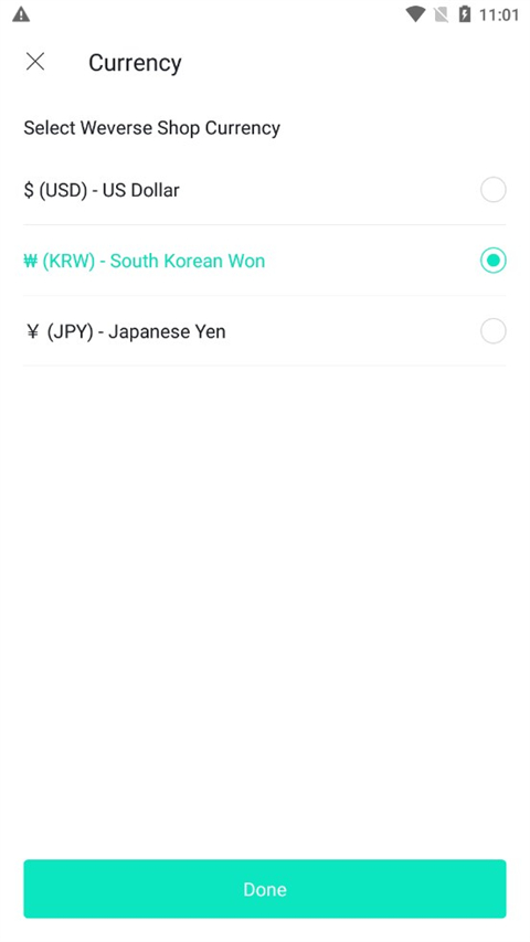 wvs shopٷ°(Weverse Shop)v1.18.5 ׿ͼ0