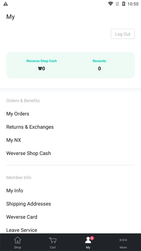 wvs shopٷ°(Weverse Shop)v1.18.5 ׿ͼ4