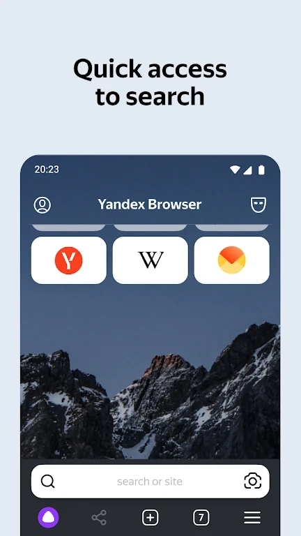 ˹yandex(Browser Alpha)V24.10.2.123ٷ°ͼ1