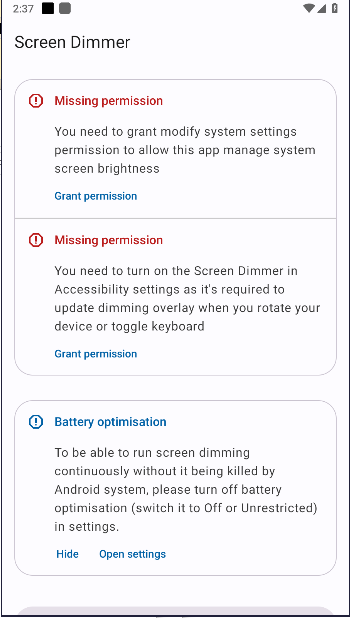 Ļ˾pwmapp(Screen Dimmer)v1.3.3 °ͼ2