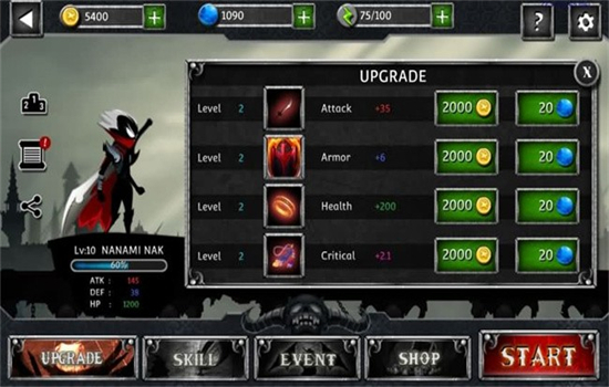 ˴Ϸ(Stickman Legends)ٷֻv7.0.9 ׿ͼ8