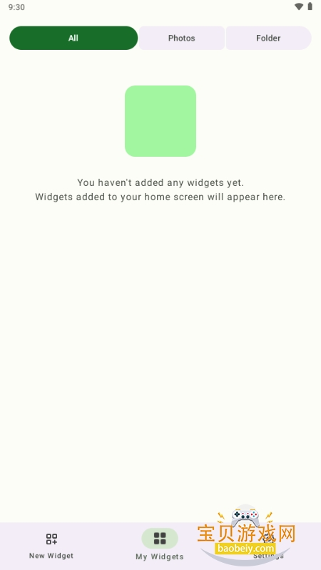 Material Photo WidgetƬС