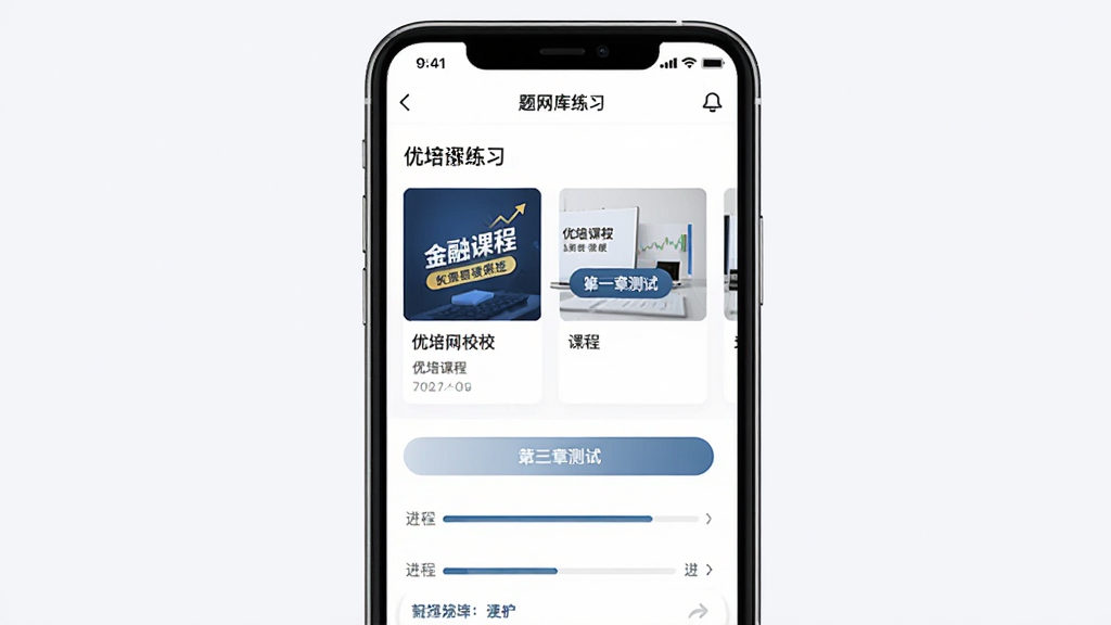 ������У�ֻ�Ӧ�ý���չʾ������Ϊ�ֻ���Ļ����ʾ���ڿγ��б��������ϰҳ�棬���־��У��Ű����룬���������ϸ�ڰ����γ̷��桢�½ڲ��԰�ť���������������������ɾ����޶���Ԫ��