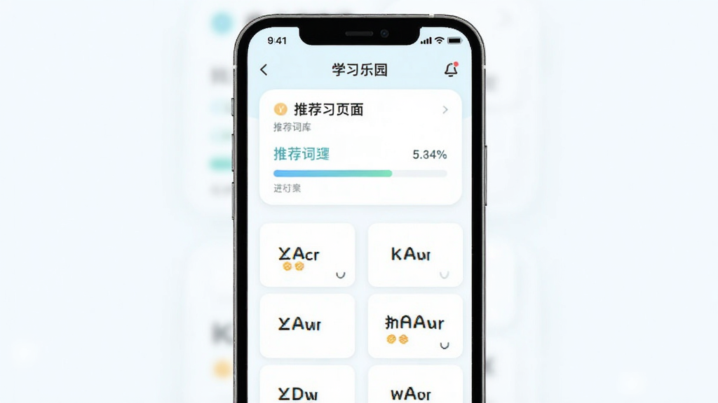 ��������԰APP���Ի�ѧϰҳ�棬����Ϊ�ֻ���Ļչʾѧϰ�������Ƽ��ʿ⣬���ֶԳƣ��Ű��࣬���Ϊ����ǳɫ��ϸ�ڰ����������͵��ʿ�Ƭ�������������ɾ����޶���Ԫ��
