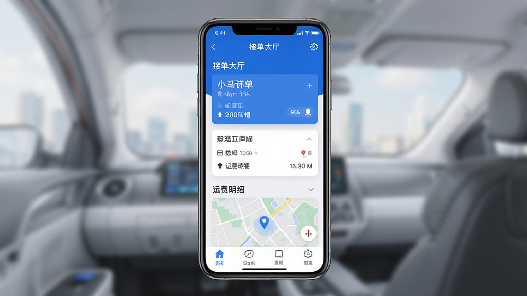 С����˾����APP����չʾ������Ϊ�ֻ���Ļ��ʾ�ӵ��������˷���ϸ������Ϊ�����ֻ�����ͼ���Ű������������Ϊ�ִ�����Ƽ��磬ϸ�ڰ�����ɫ��ɫ����������Ƭ����ͼ����Ԫ�أ����ʸ���ɾ��޶���Ԫ��