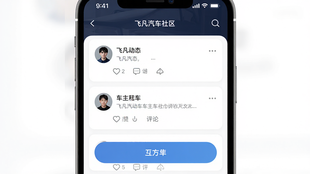 �ɷ�����APP��������ҳ�棬����Ϊ�ֻ�������չʾ�û���̬�뻥����ť������Ϊ���»�����Ϣ�����Ű����룬���Ϊ��ˬ�罻�磬ϸ�ڰ���ͷ�񡢵��ޡ�����ͼ�꣬���ʸ��壬�ɾ����޶���Ԫ��