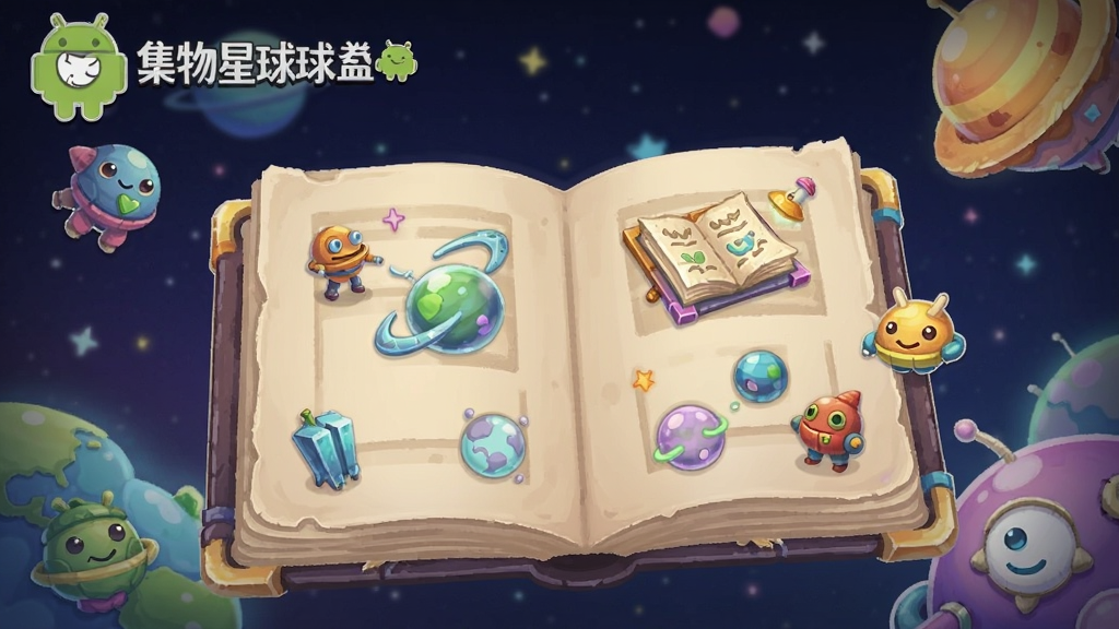 集物星球 安卓版 收藏册界面