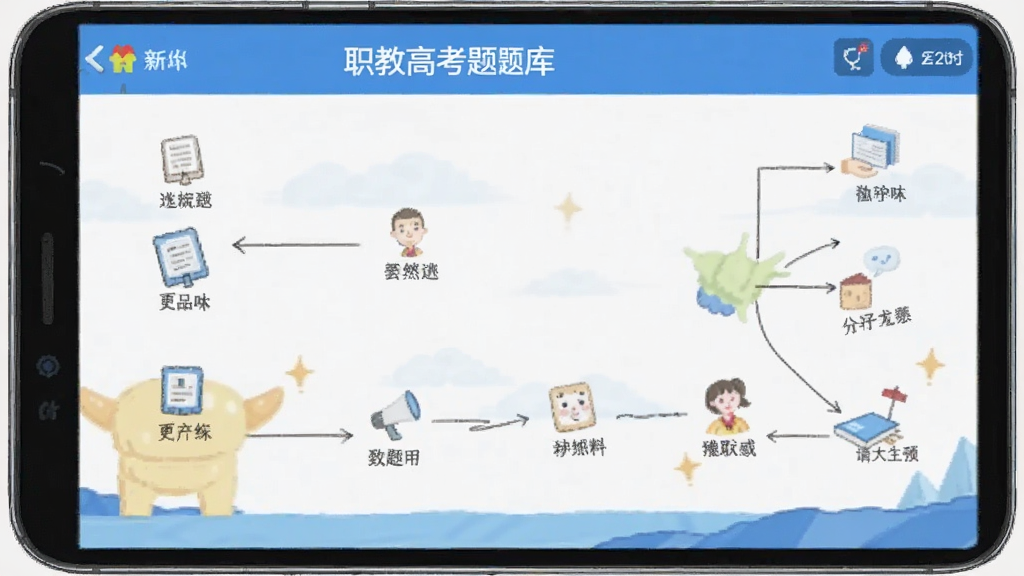 职教高考题库 安卓版 功能界面