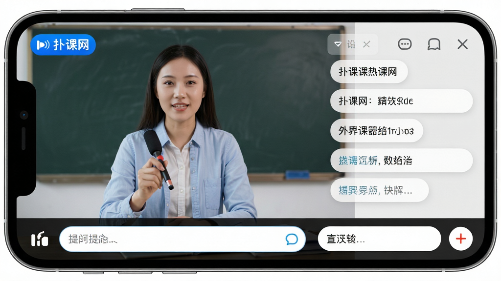 �˿���Appֱ�����ý��棬�ֻ���Ļ����ʾ��ʦ�ڿλ�����Ҳ໥�����������·�����������򣬲���Ϊ���·������Ű����������Ϊ���߽���ֱ�����棬ϸ�ڰ�����ɫֱ����ʶ����ɫ��Ļ���ݡ�Բ������򣬻��ʸ��壬�ɾ����޶���Ԫ��