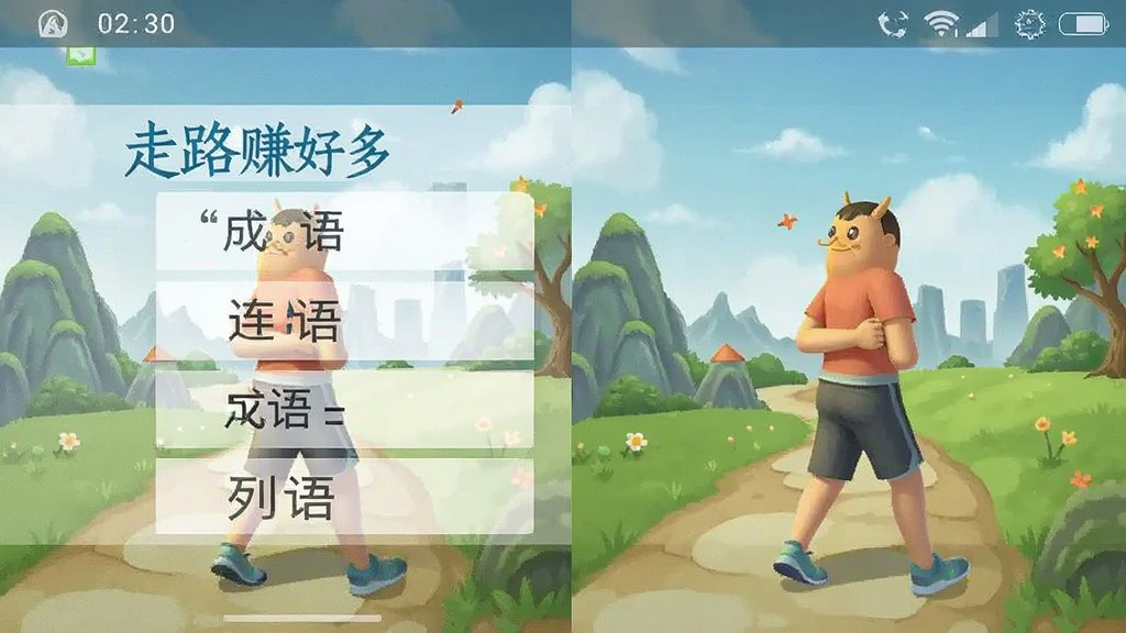 走路赚好多 成语列表 截图 安卓版