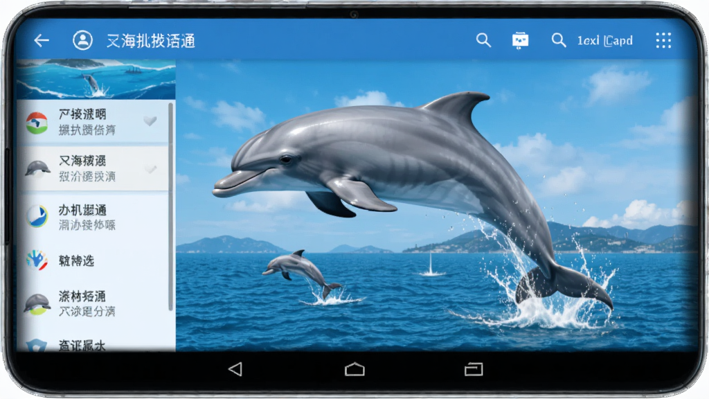 双海豚批发通 功能界面 安卓版