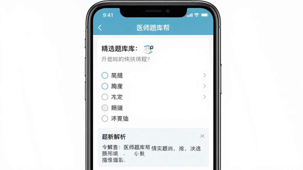 �ֻ���Ļչʾ��ҽʦ���APP��ѡ�����棬����Ϊ�ֻ�����ͼ�����־��У��Ű�����������Լ�����࣬ϸ�ڰ�����Ŀ��ѡ����������֣����ʸ��壬�ɾ����޶���Ԫ��