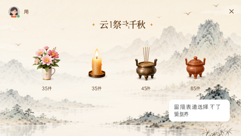 �Ƽ�ǧ��Ӧ�ý��棬չʾ�����Ʒѡ��ҳ�棬���ʻ���������¯��ͼ�꣬����Ϊ���ŵ�ɽˮ����񣬲������룬�Ű������������ܰ��ϸ�����û�ͷ����������ݣ����ʸ��壬�ɾ����޶���Ԫ��