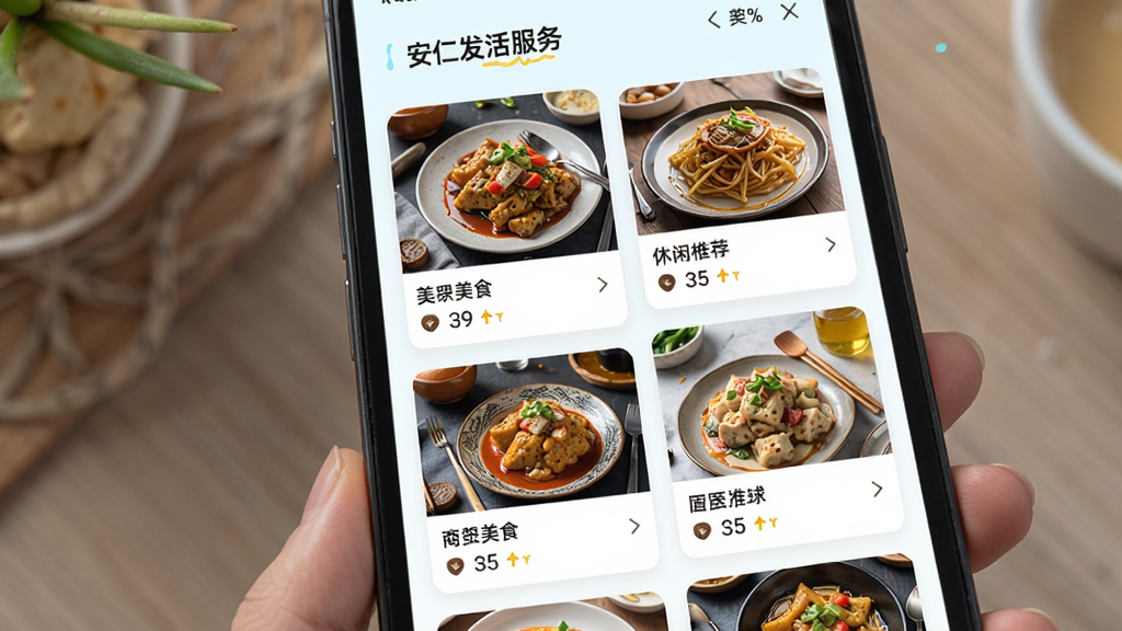 ���ʷ����������ҳ�棬����Ϊ�ֻ���Ļչʾ��ʳ�������Ƽ���Ƭ�������ٲ���ʽ���Ű���ã��������ǳɫ��ϸ�ڰ�����ʳͼƬ���̼����ƣ����ʸ���ɾ��޶���Ԫ��