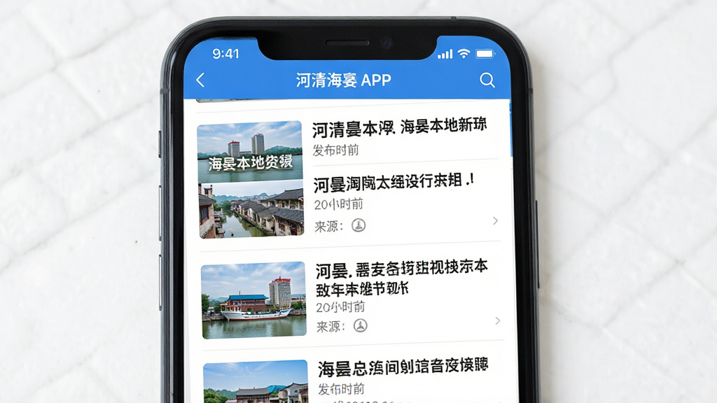 ���庣��APP������Ѷҳ��չʾ������Ϊ�ֻ���Ļ�ڳ��ֺ��̱��������б�������Ϊ������Ϣ�����У��Ű��������������Ϊ�ִ�������Ӧ�ý��棬ϸ�ڰ�����������ͼ���������֡�����ʱ�䡢��Դ��ʶ�����ʸ���ɾ��޶���Ԫ��