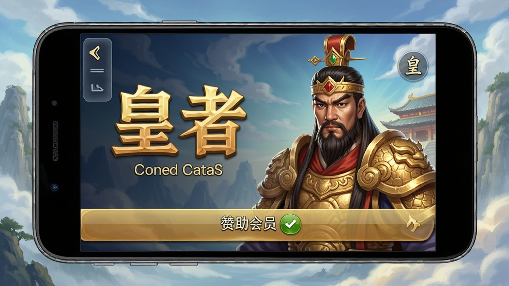 皇者 安卓版 赞助会员界面