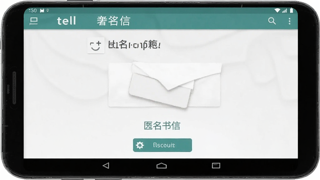 tell 软件 匿名书信 功能界面 安卓版