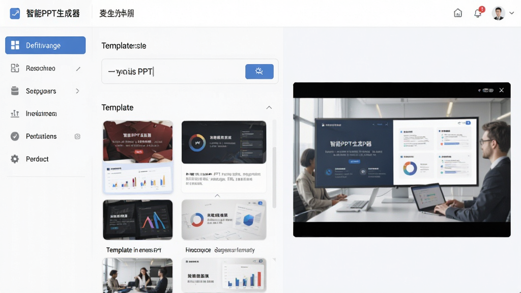 ����PPT�����������棬չʾһ�仰����PPT�������ģ��ѡ���������Ϊ���ܵ��������Ҳ�ΪʵʱԤ�����ڣ����岼�ּ���ִ�����������ˬ����ϸ�ڰ���ͼ�ꡢ��ť������ͼ�������������ɾ����޶���Ԫ��