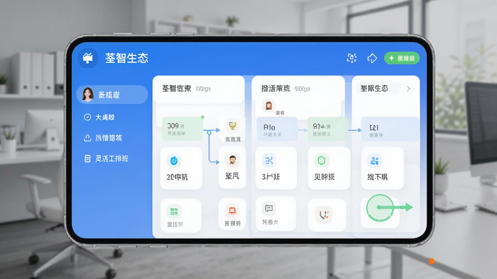 荃智生态 安卓版 灵活用工排班界面