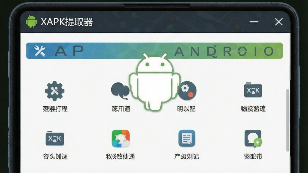 XAPK提取器 安卓版 功能界面 预览图