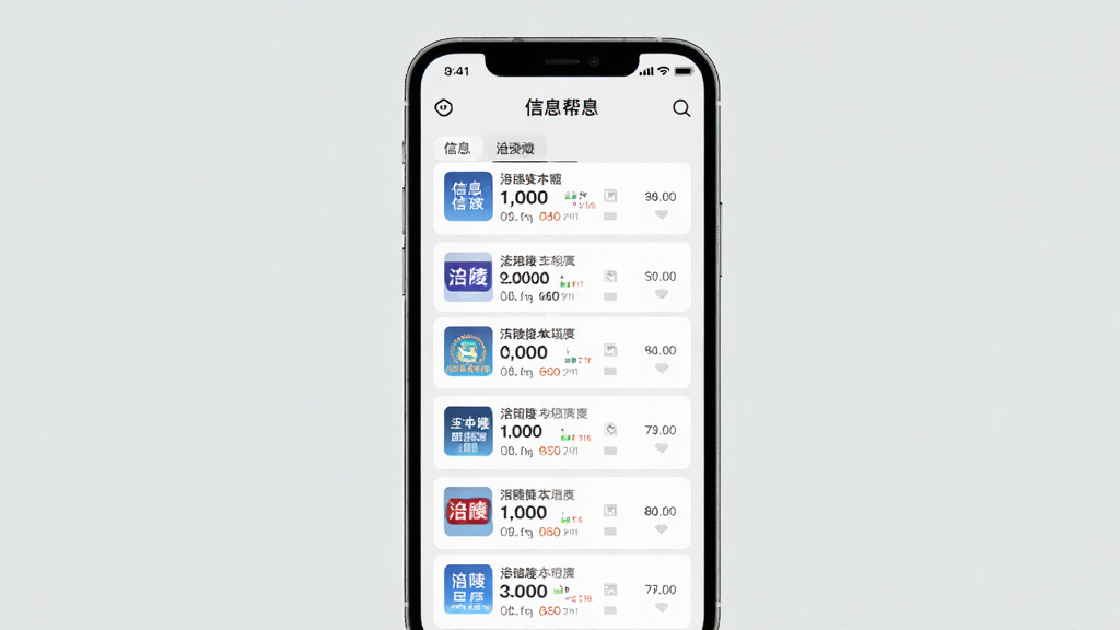 ��Ϣ��App����չʾ���걾����Ƹ��Ϣ�б����ֻ���Ļ���У�ǳɫ����������ִ���񣬻���ɾ��޶���Ԫ�أ����廭��