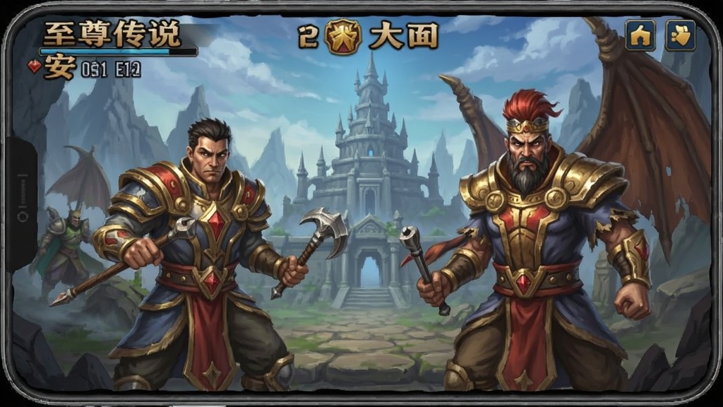 至尊传说 安卓版 游戏画面