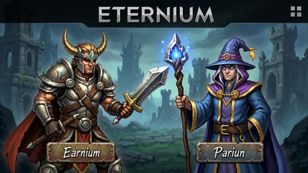Eternium ��׿�� սʿ��ʦ��ɫѡ�����