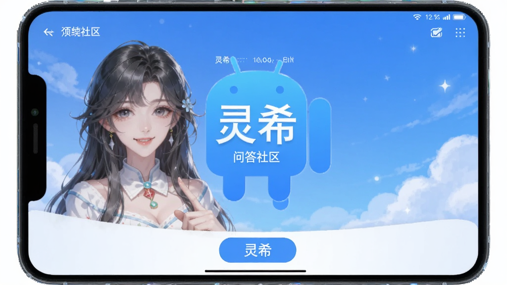 灵希 安卓版 操作界面 问答社区