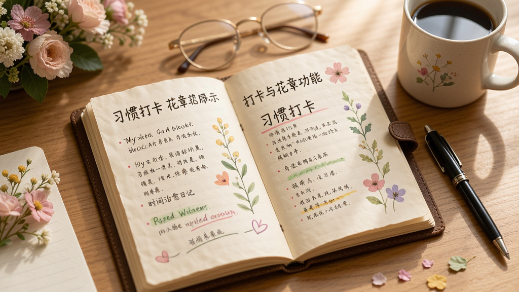 ʱ�������ռ� ϰ�ߴ��뻨�¹���չʾ