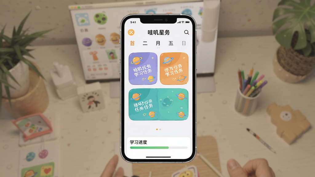 ��ߴ����App����չʾ������Ϊ�ֻ���Ļ����ʾ����ʽѧϰ����Ƭ������Ϊ����չʾ�ֻ����棬�Ű������������Ϊ���¿�ͨ�����磬ϸ�ڰ�����ɫ����Ƭ��С����ͼ�ꡢѧϰ�����������ʸ��� �ɾ� �޶���Ԫ��