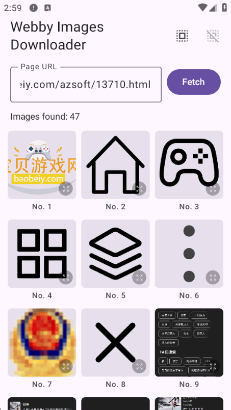 ��ҳͼƬ������(Webby Images Downloader)���°��ͼ2