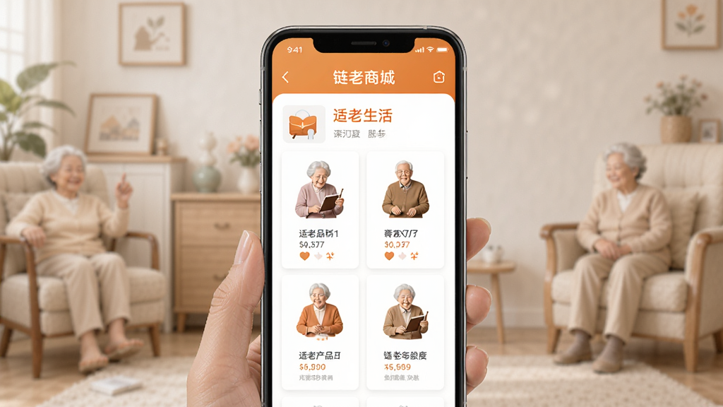 ��������APP�����̳�ҳ�棬չʾ���ϲ�Ʒ�ͷ����б�����ܰ�ĳ�ɫ�����ֻ�������������ƽ����Ʒ�񣬸ɾ����࣬�߷ֱ���