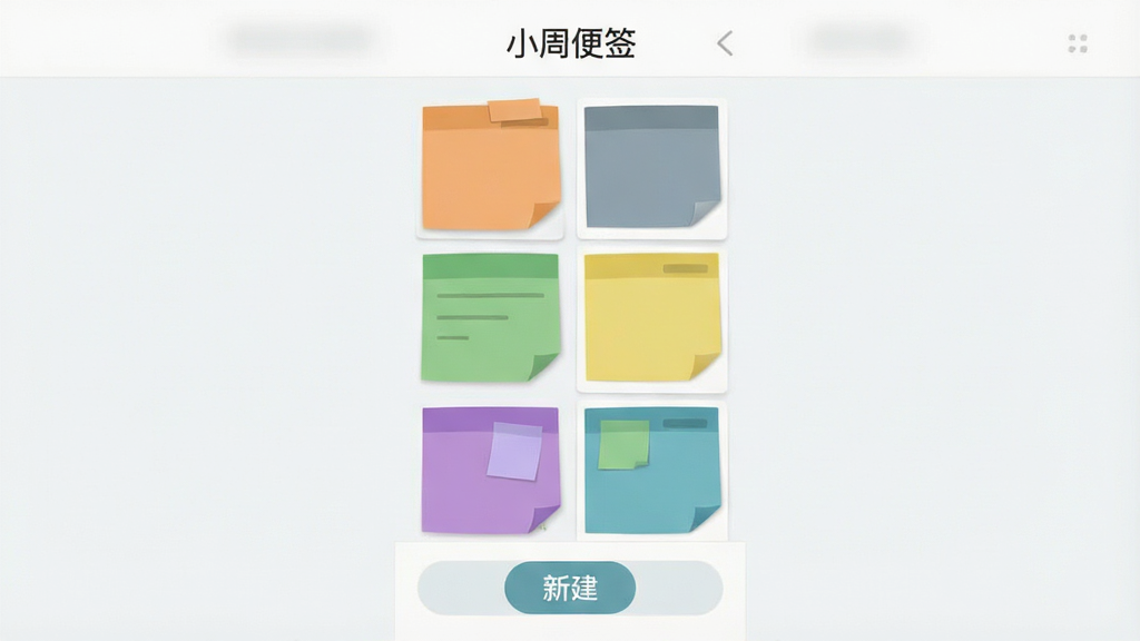 С�ܱ�ǩӦ���������ͼ��������������ʾ��С�ܱ�ǩ���������в�Ϊ��ɫ��ǩ��Ƭ�б����ײ����½���ť�����岼�ּ����ˬ��ǳɫ��������ƽ����Ʒ��ϸ�����������ʸɾ����޶���Ԫ��