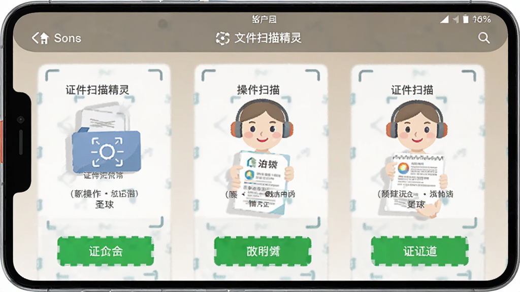 �ļ�ɨ�辫�� ֤��ɨ�� �������� ��׿��