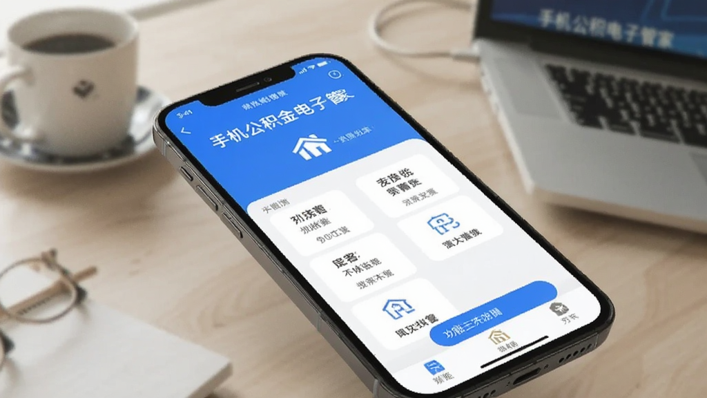 手机公积金电子管家 功能界面展示图