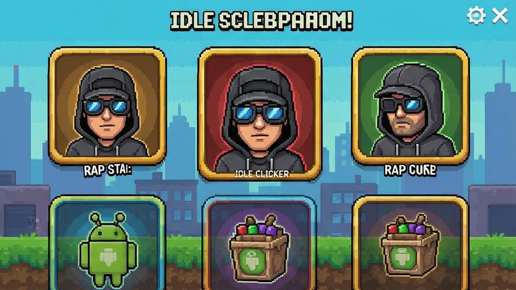 Rap Star:Idle Clicker ��׿�� �ղ�Ʒ����