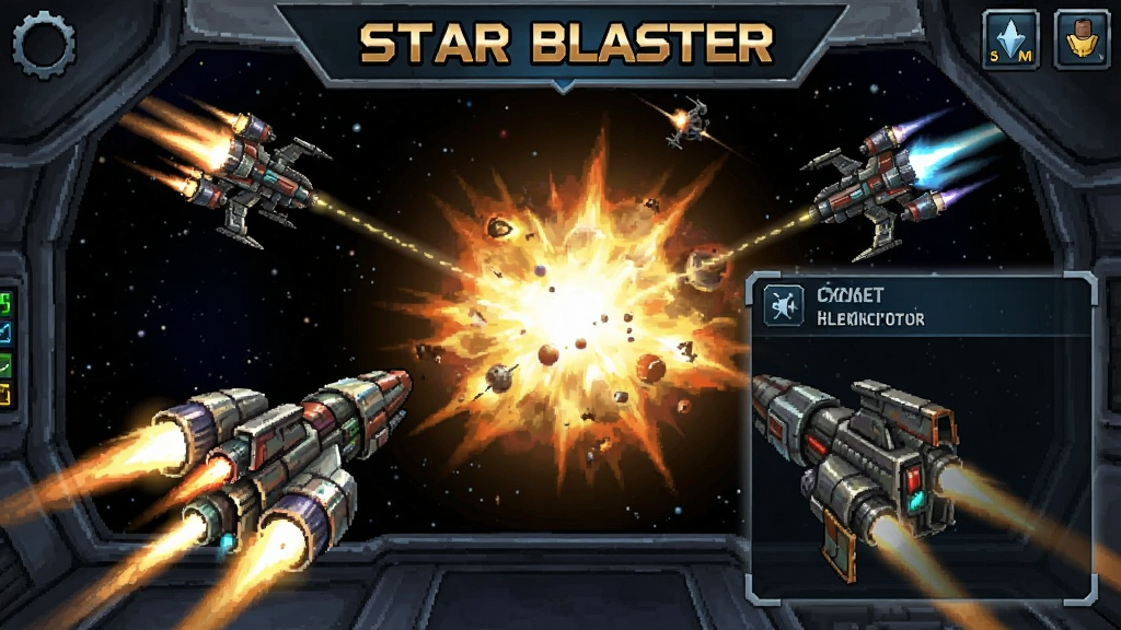 �Ǽʱ��ƣ������˵��� Star Blaster ��Ϸ���� ��׿��