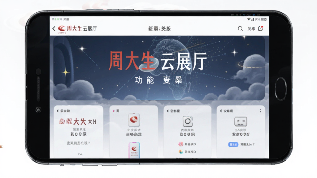 周大生云展厅 安卓版 功能操作界面