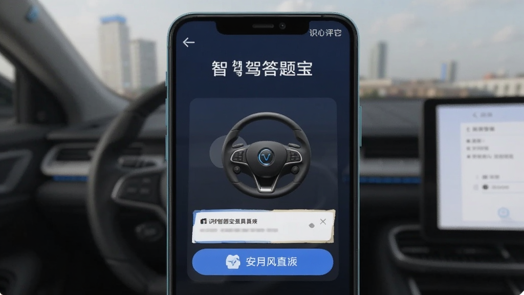 智驾答题宝 安卓版 识别工具 界面