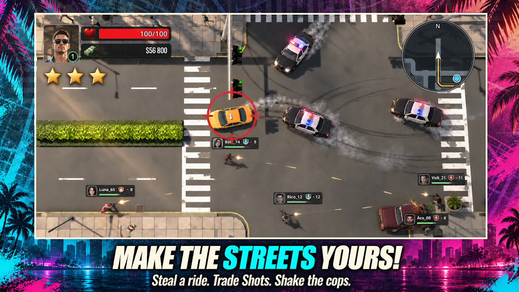 �ڰ�ս��(Crew Wars)1.1.0 �ٷ������н�ͼ