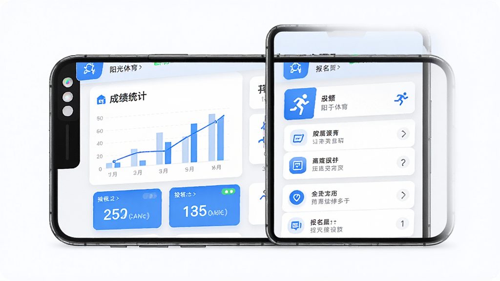 ��������APP����չʾ������Ϊ�ֻ���Ļ����ʾ�ɼ�ͳ��ͼ���ͱ����б������־��У��Ű�����������ִ���Լ��ϸ�ڰ�����ɫ��ɫ��ͼ������ֿ�Ƭ�����ʸ��壬�ɾ����޶���Ԫ��