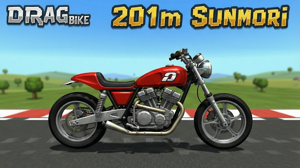 ֱ�߼���Ħ�� Drag Bike 201m Sunmori ��Ϸ��ͼ ��׿��