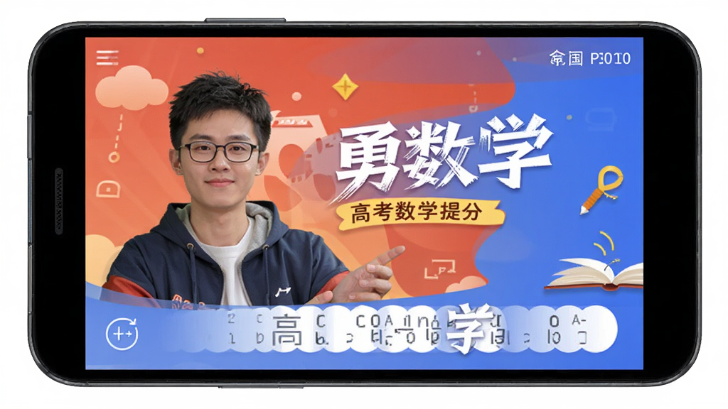 勇哥数学 高考数学提分软件界面 安卓版