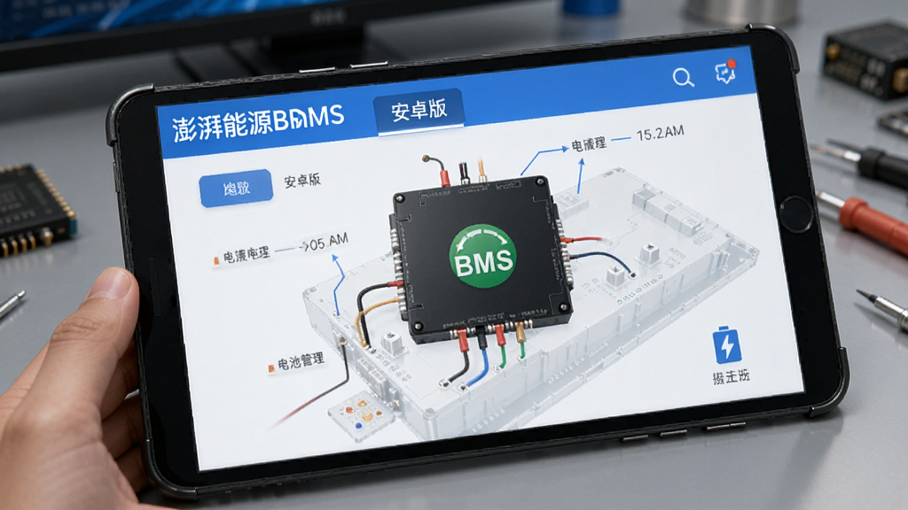 澎湃能源BMS 安卓版 电池管理界面