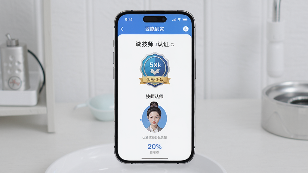 ����Ϊһ�������ֻ�����Ļ����ʾ��ʩ����APP�ļ�ʦ��֤ҳ�棬����Ϊ����չʾ���Ű����࣬���Ϊ�ִ���Լ�Ƽ��磬ϸ�ڰ�����֤���ºͼ�ʦͷ�񣬻����������ɾ����޶���Ԫ�ء�